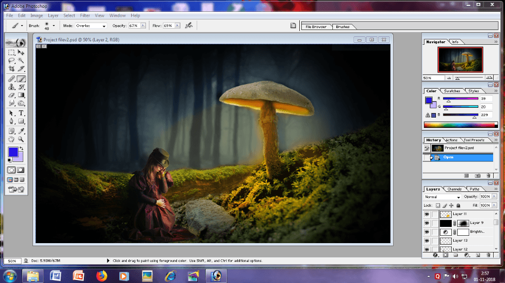 Photoshop 7.0 Interface