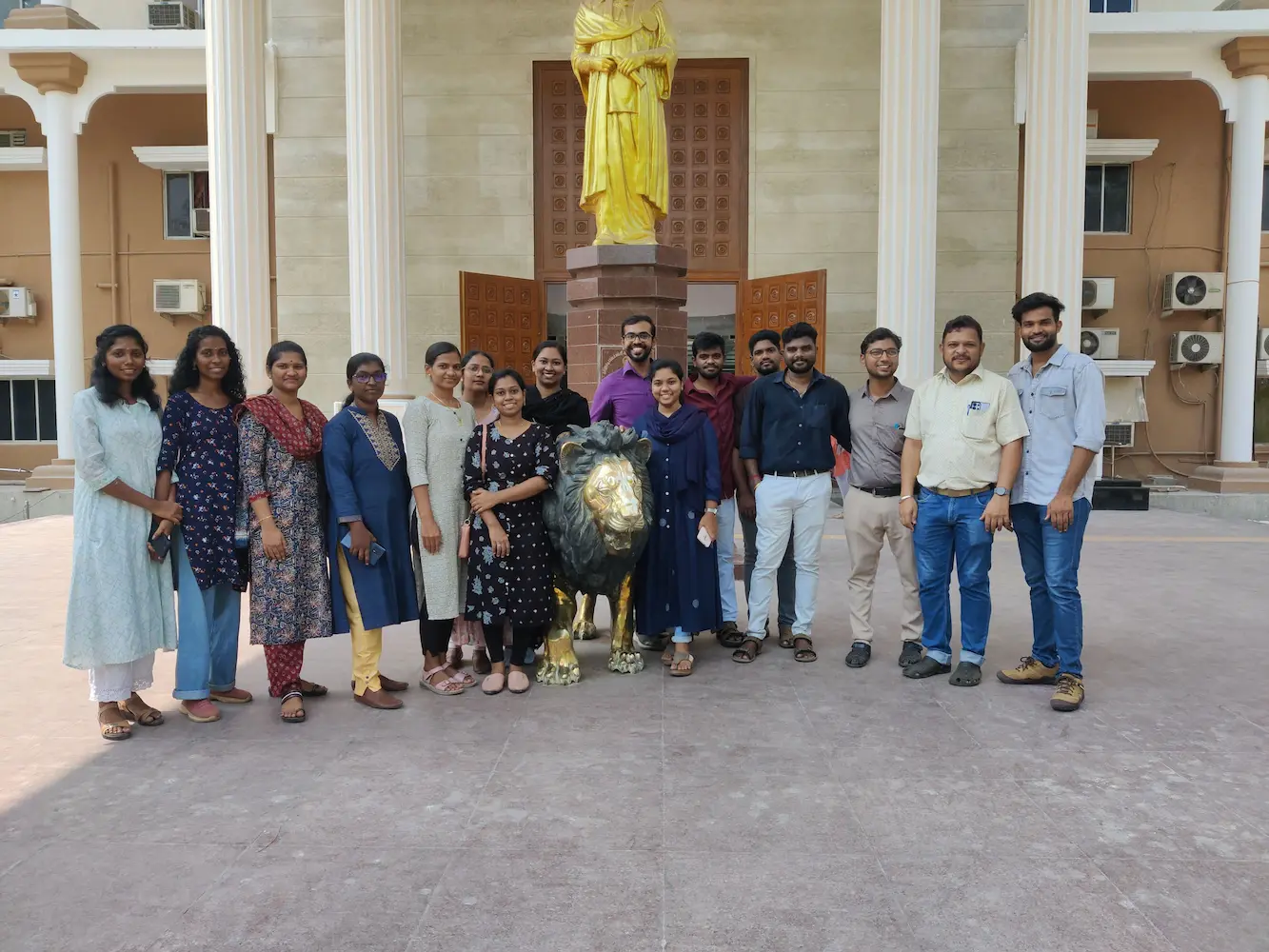 Entrance of the event place